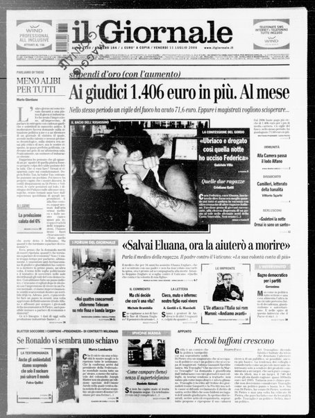 Il giornale : quotidiano del mattino